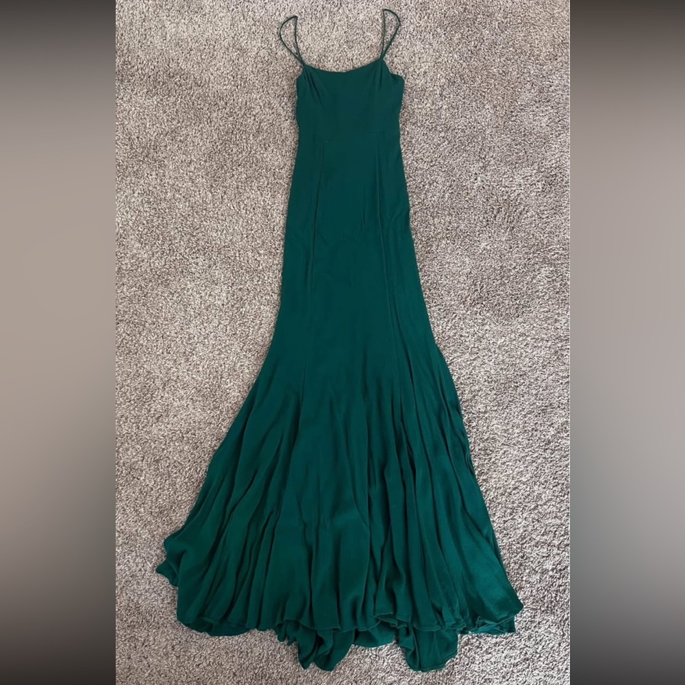 Reformation Green Evening Gown - Picture 4 of 7